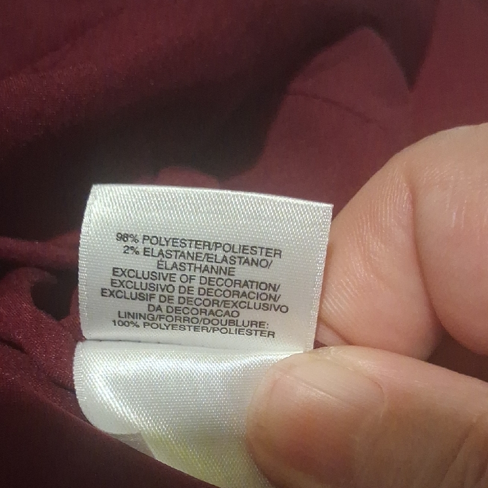 Kasper Sleeveless Burgundy Midi Dress - Picture 8 of 8